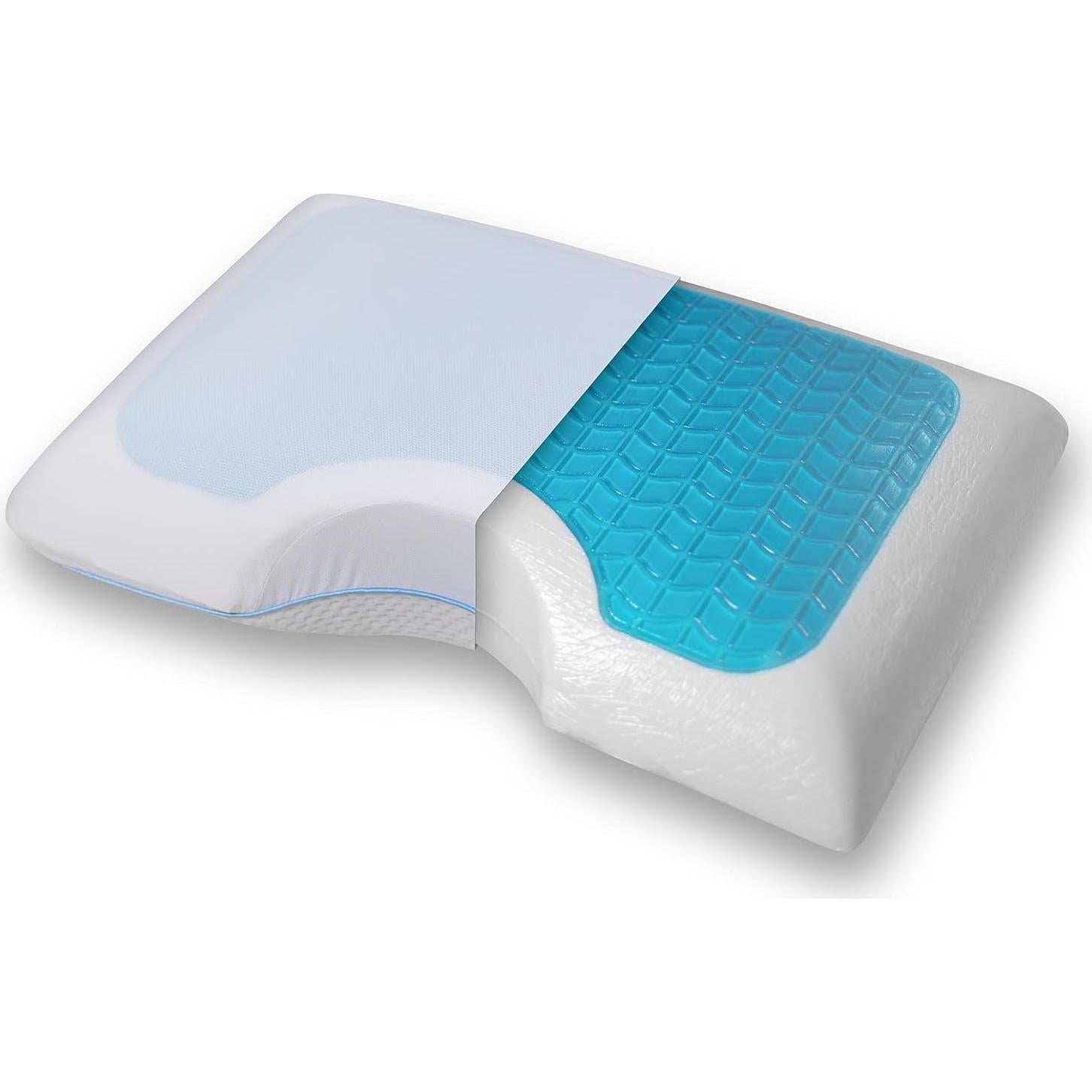 Almohada Cervical Comfyt Reina Espuma Memoria Refrigerante