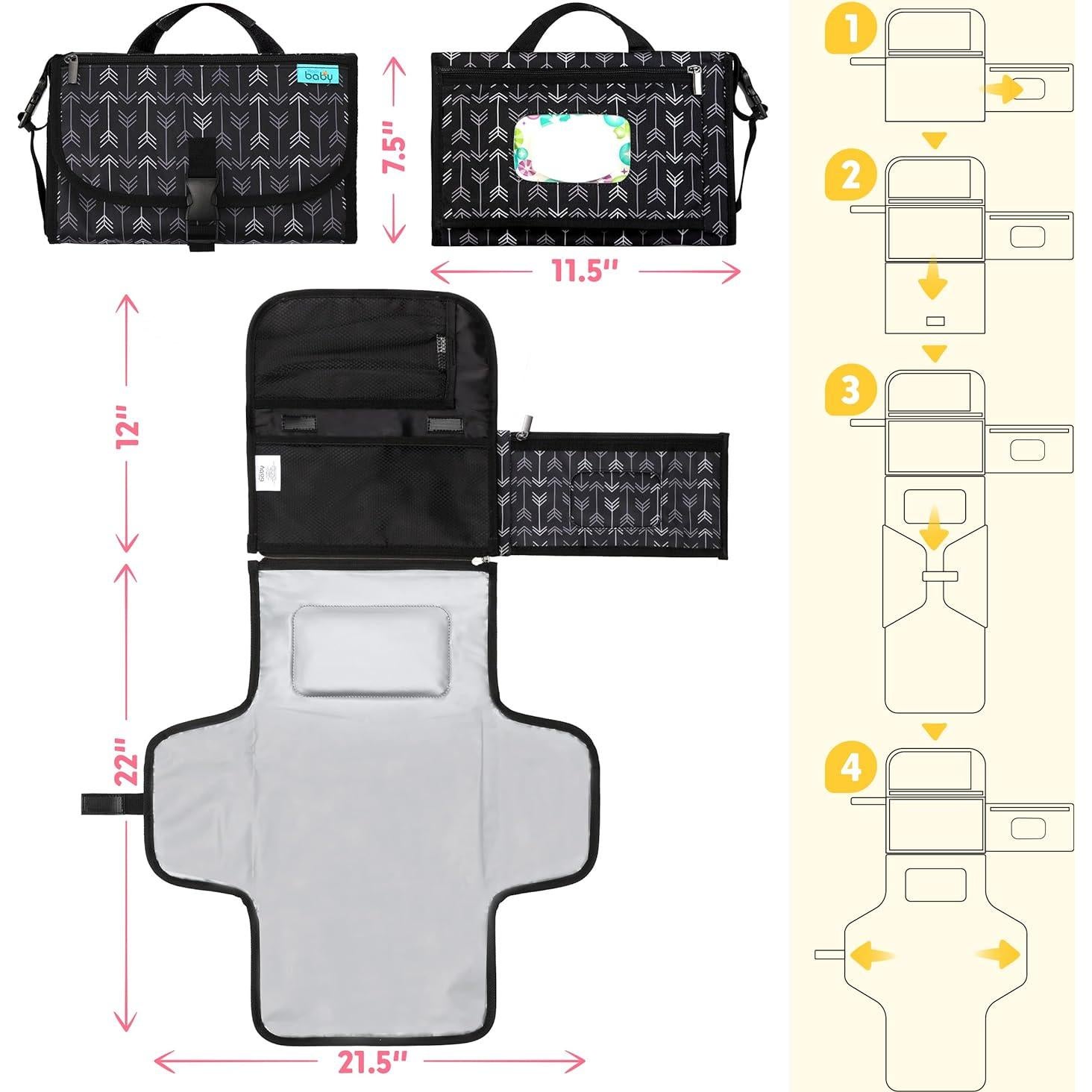 Almohadilla de Cambio de Pañales Kopi Baby Clásico 29x17cm