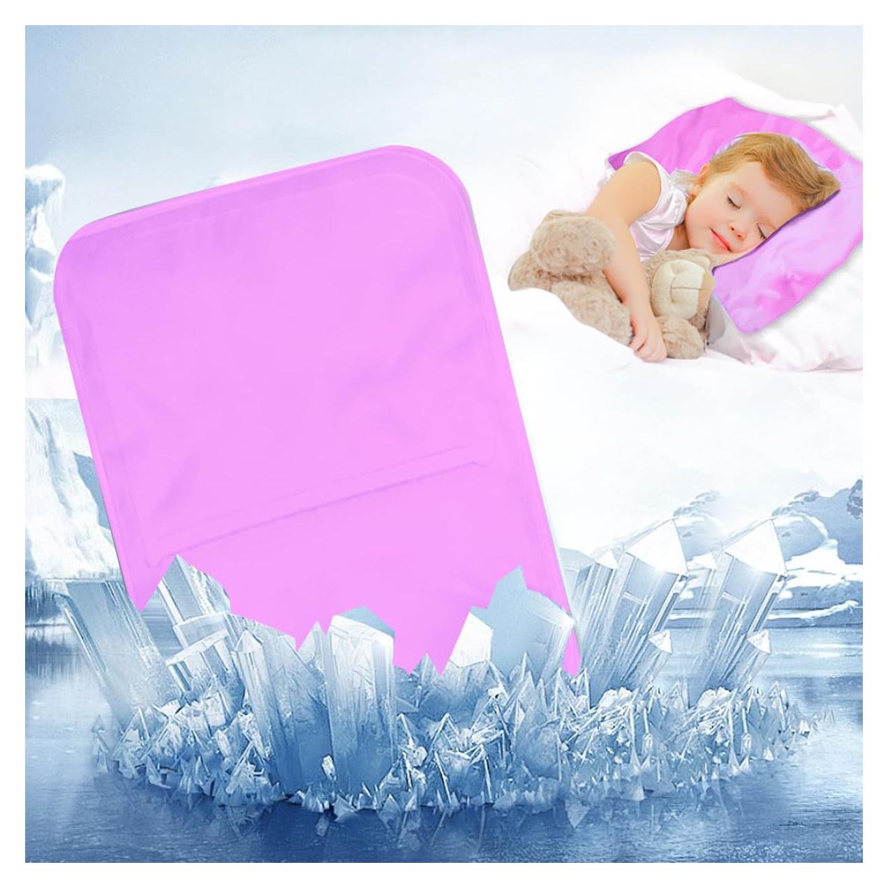 Almohadilla Refrigerante de Gel Couleurs Rosa 24x33cm