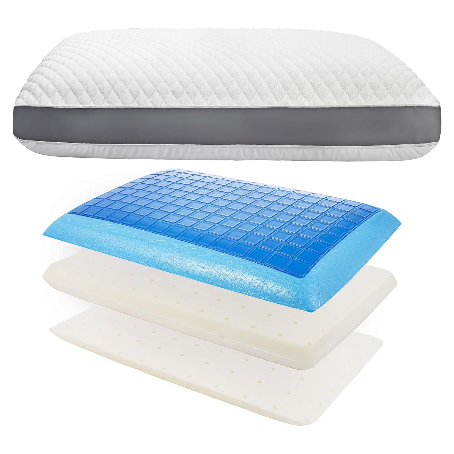 Almohada de Espuma con Memoria Perfect Cloud - Ajustable y Doble Temperatura