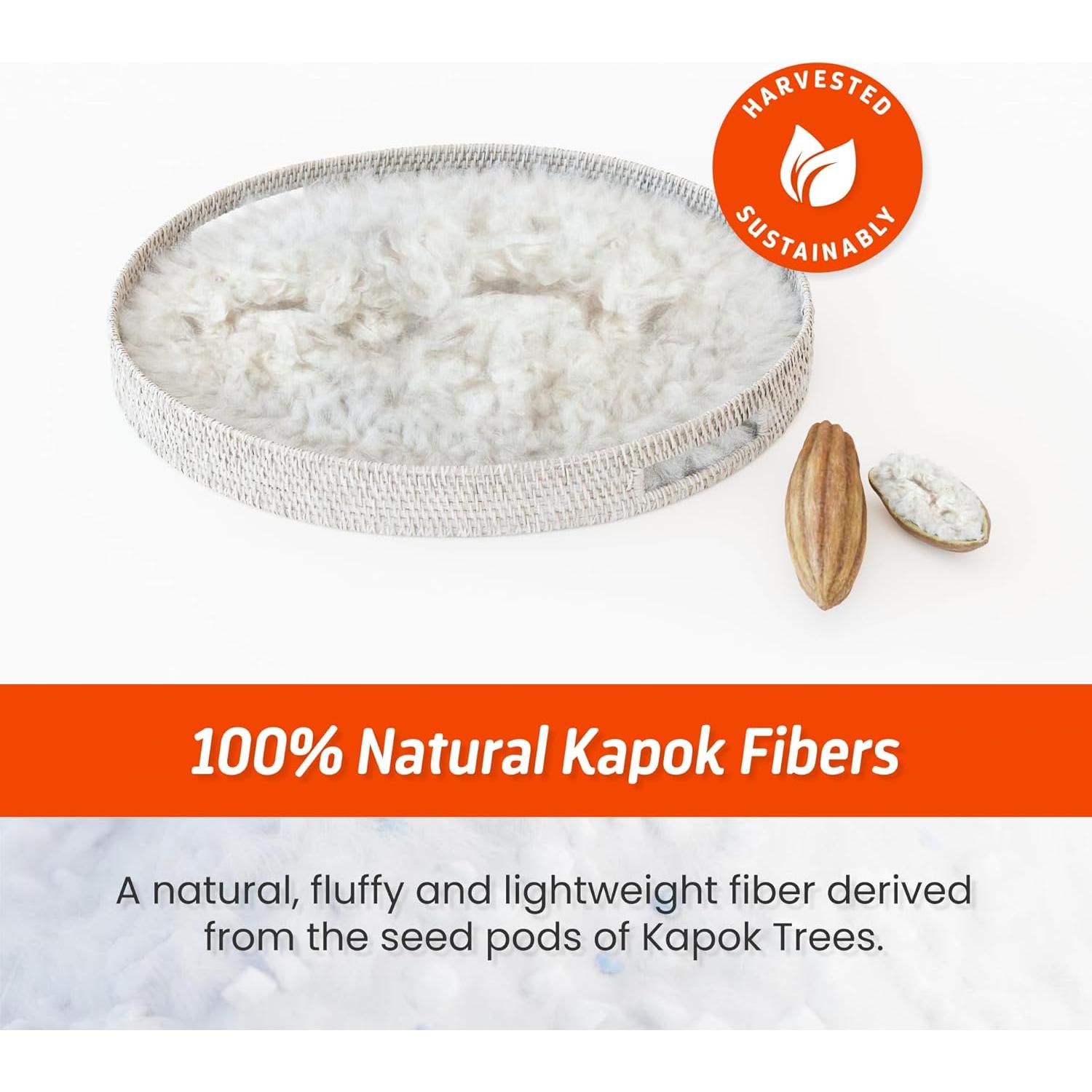 Cojín Ajustable Layla Sleep Kapok Rey - Paquete de 2