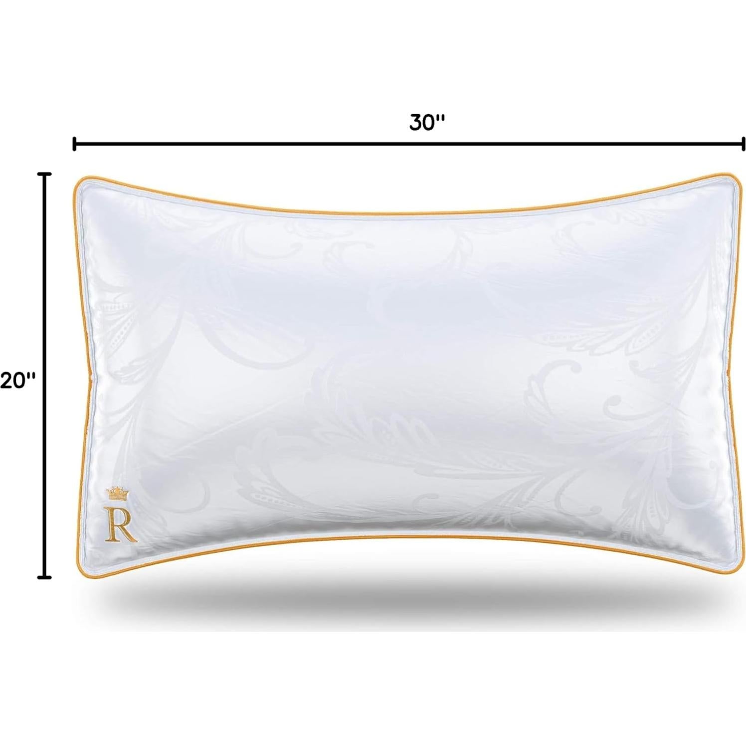 Juego de 2 Almohadas Queen Royal Therapy - Ajustables y Lavables