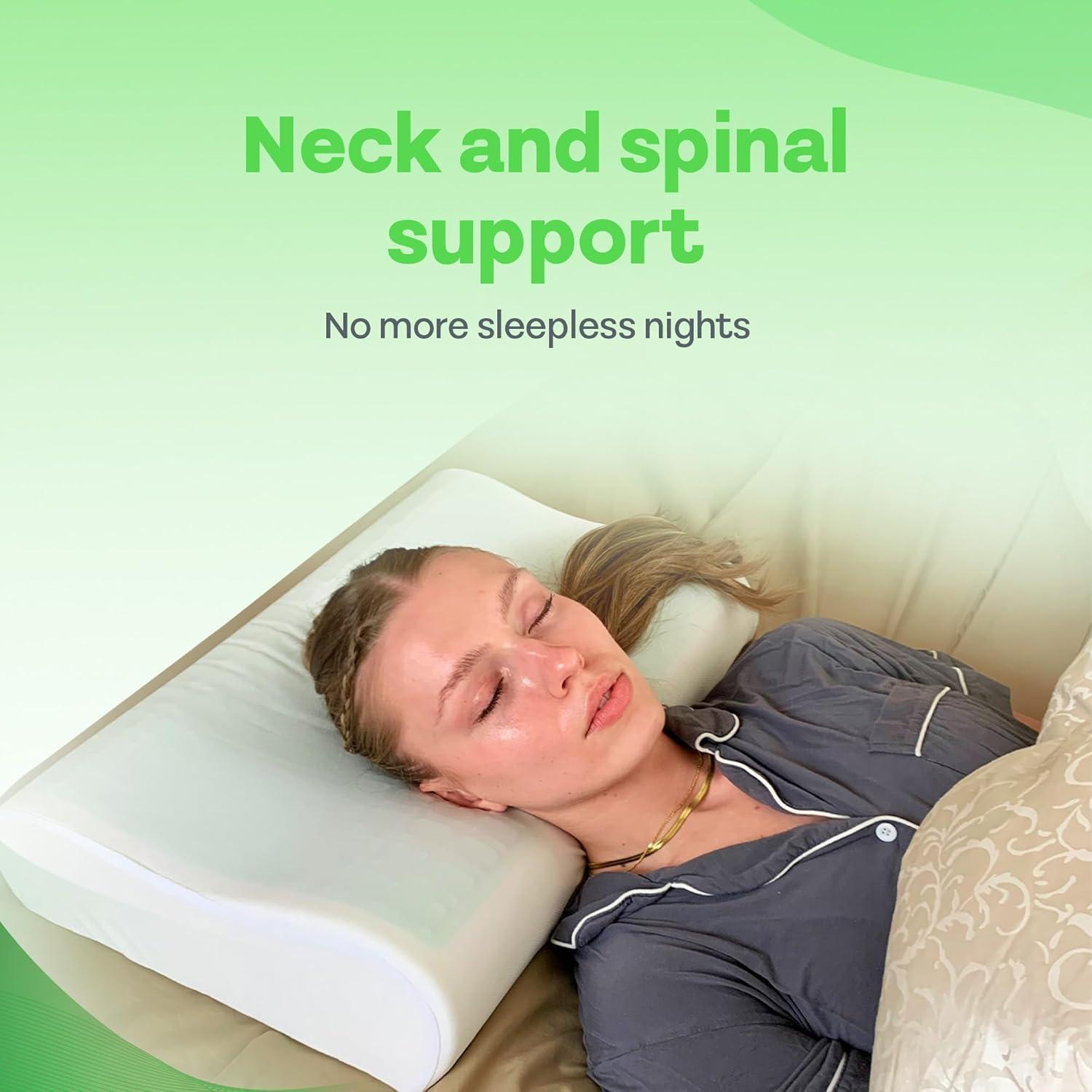 Almohada Ortopédica Sacred Thread STGEL con Gel Refrigerante