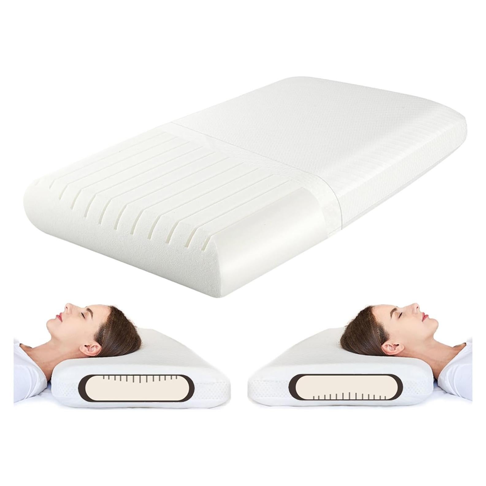 Almohada Espuma Memoria SerenNap SN-R1-70W 70x42 cm