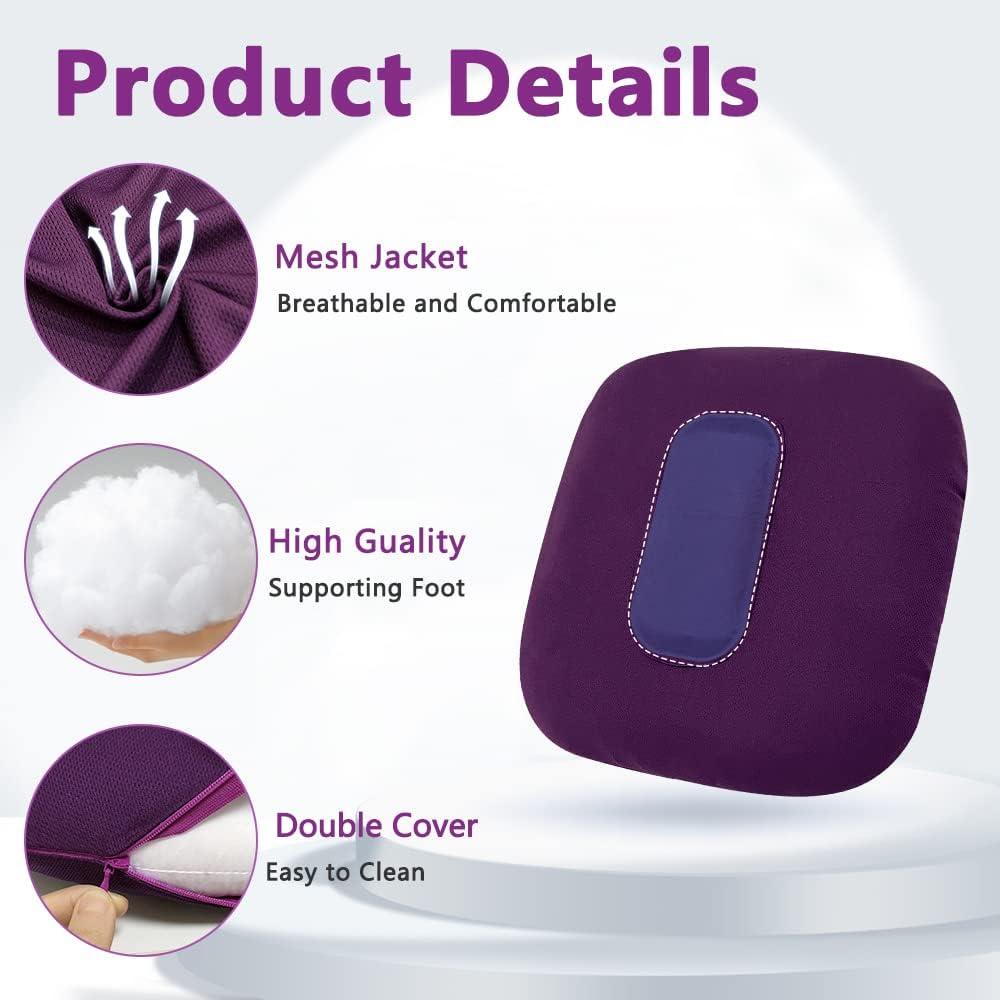 Almohada Donut Postparto POWYS con Paquetes de Hielo 42.9x38.9cm