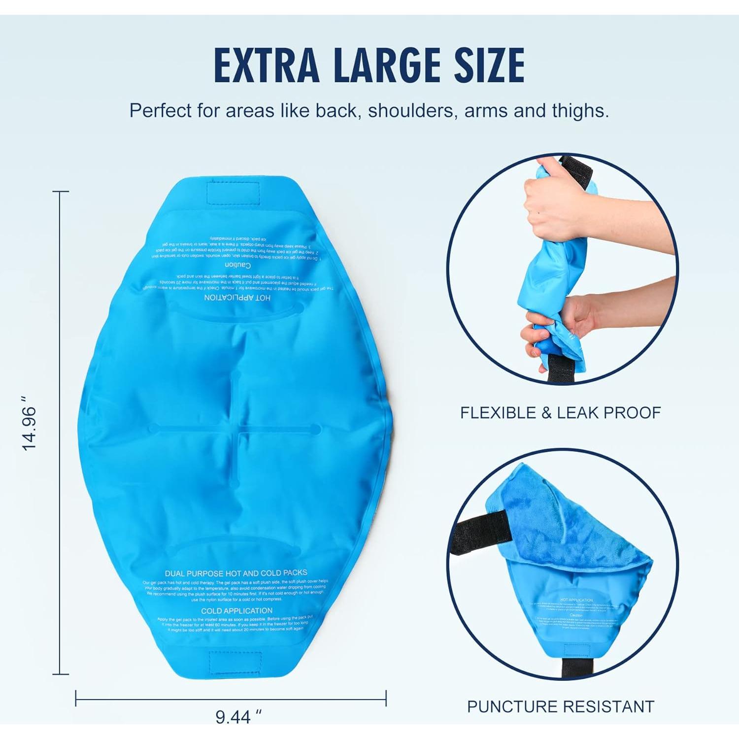 Estirador de Cuello ComfortLife con Paquete de Gel Caliente Frío