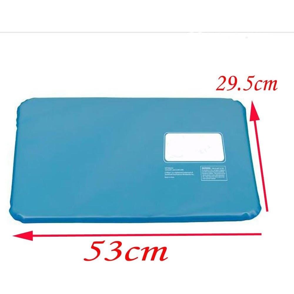 Almohadilla de Gel Frío Gupgi 53x30 cm Ergonómica Azul