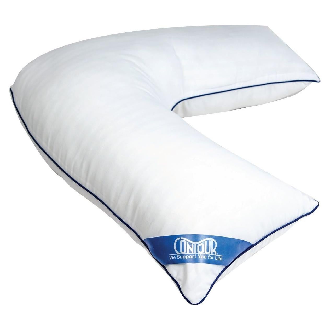 Almohada Contorno en Forma de L para Dormir Lado 1 Cuenta