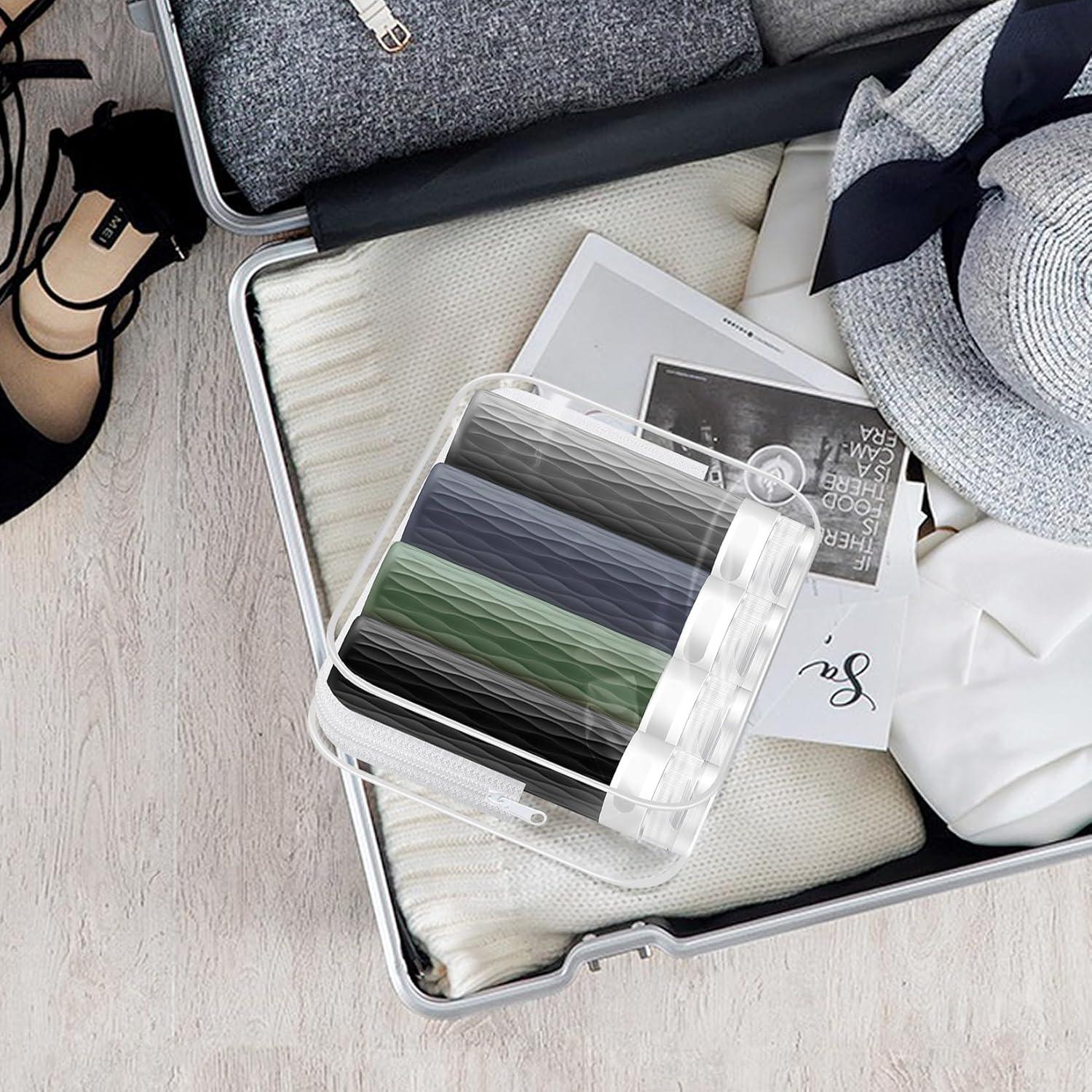 Botellas de Viaje YEALIFE 100ml Silicona A Prueba de Fugas