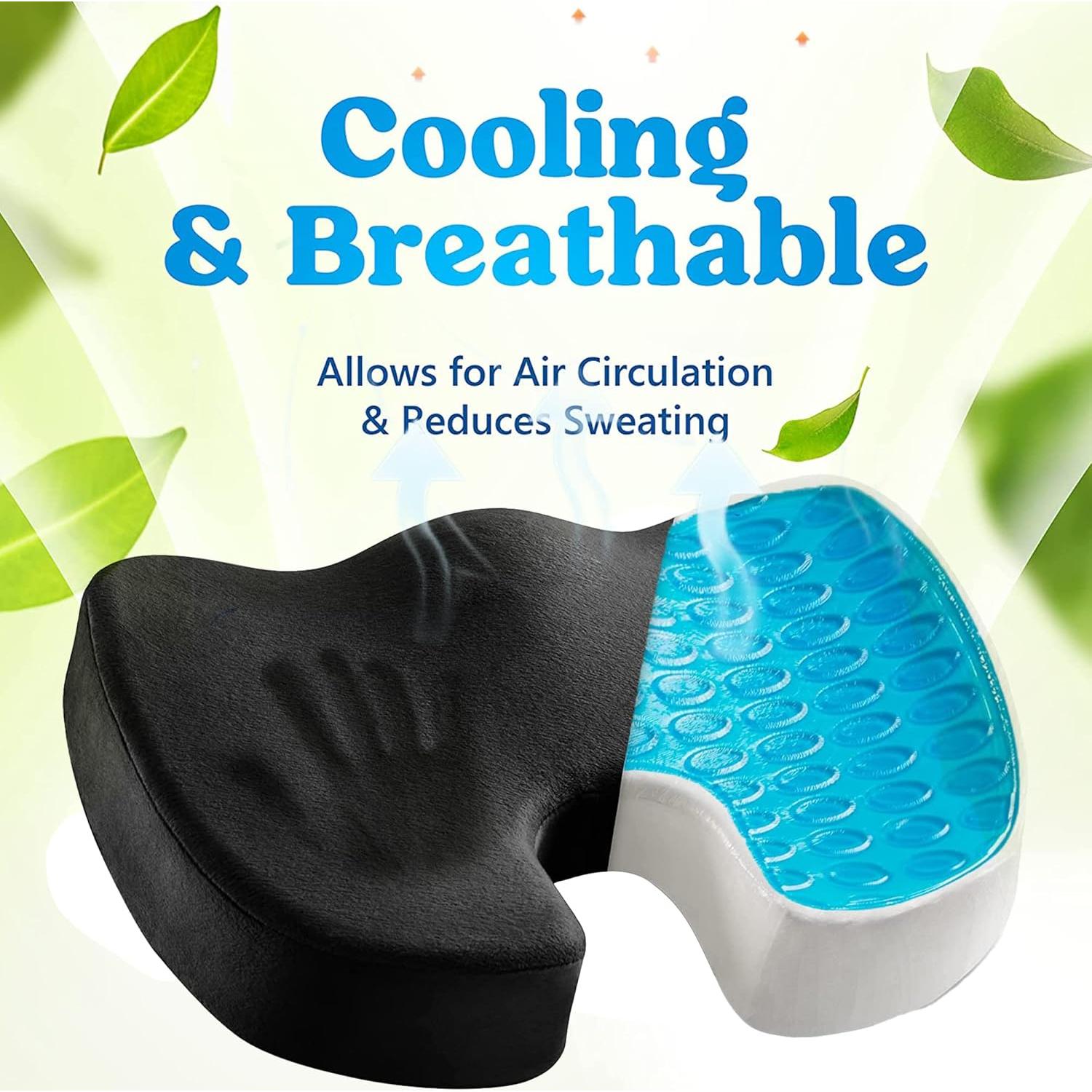 Cojín de Gel Refrigerante KUHNMARVIN para Silla - Alivio Dolor