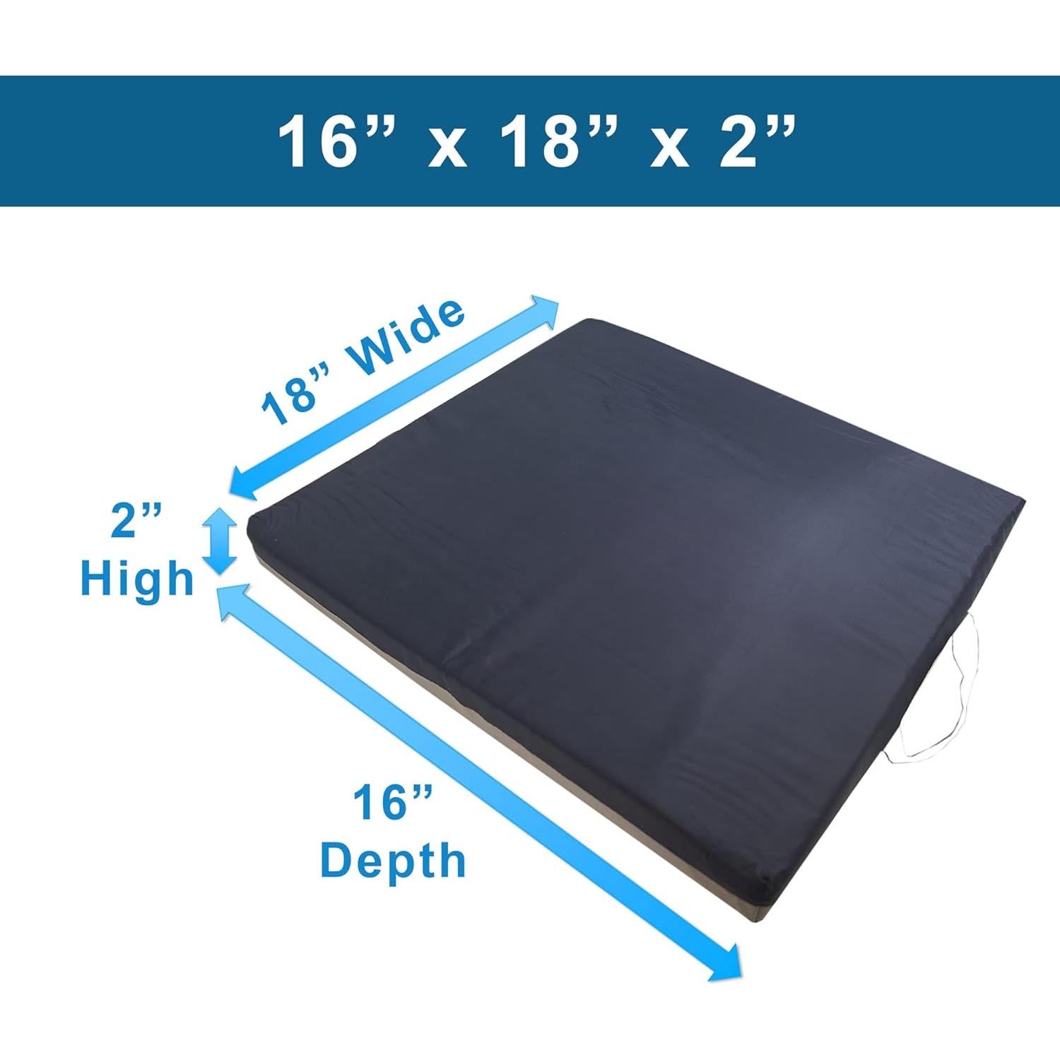 Cojín de Silla de Ruedas Meridian Gel Impermeable 45x40 cm