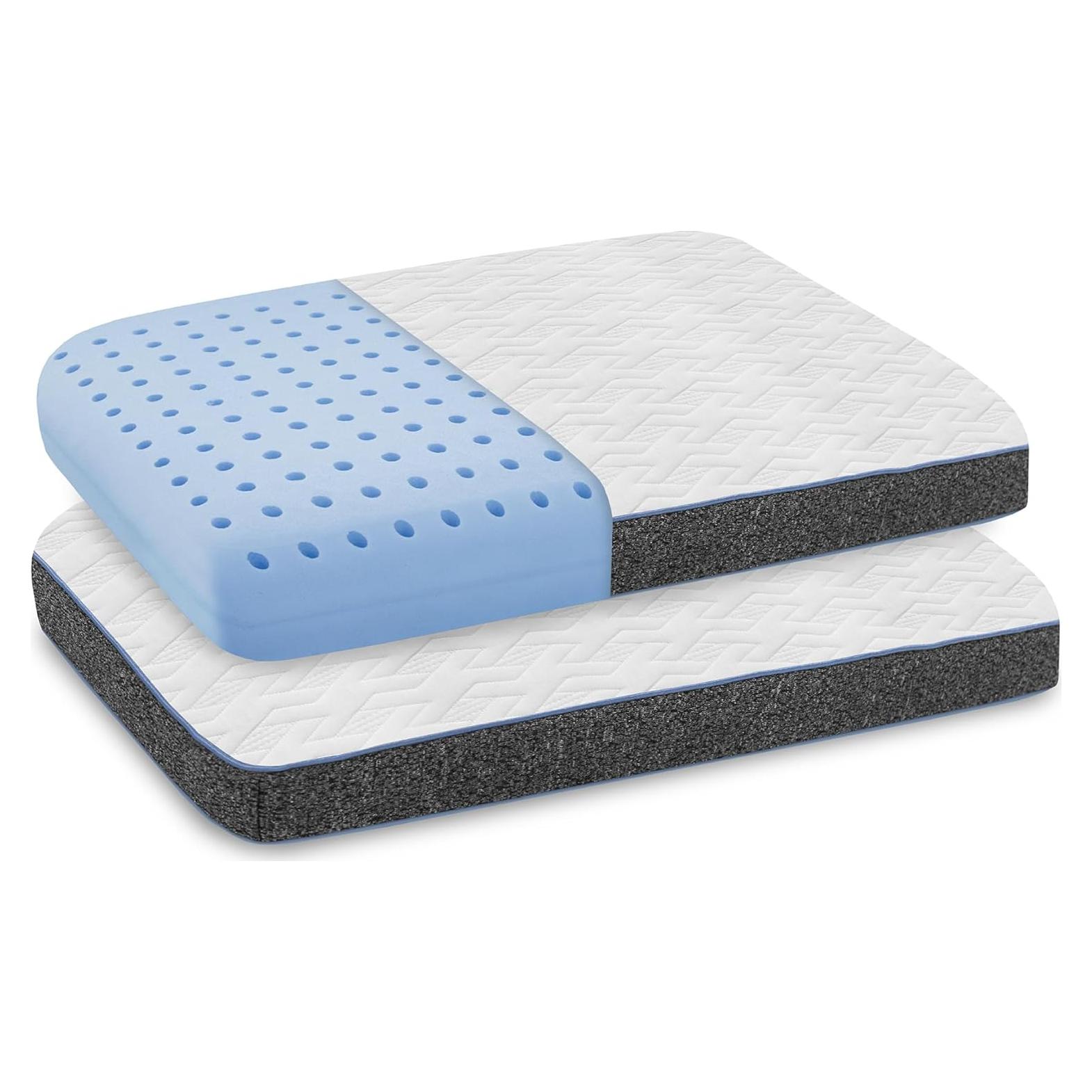 Almohadas de Espuma Viscoelástica BODIPEDIC Queen - 2 Pzas