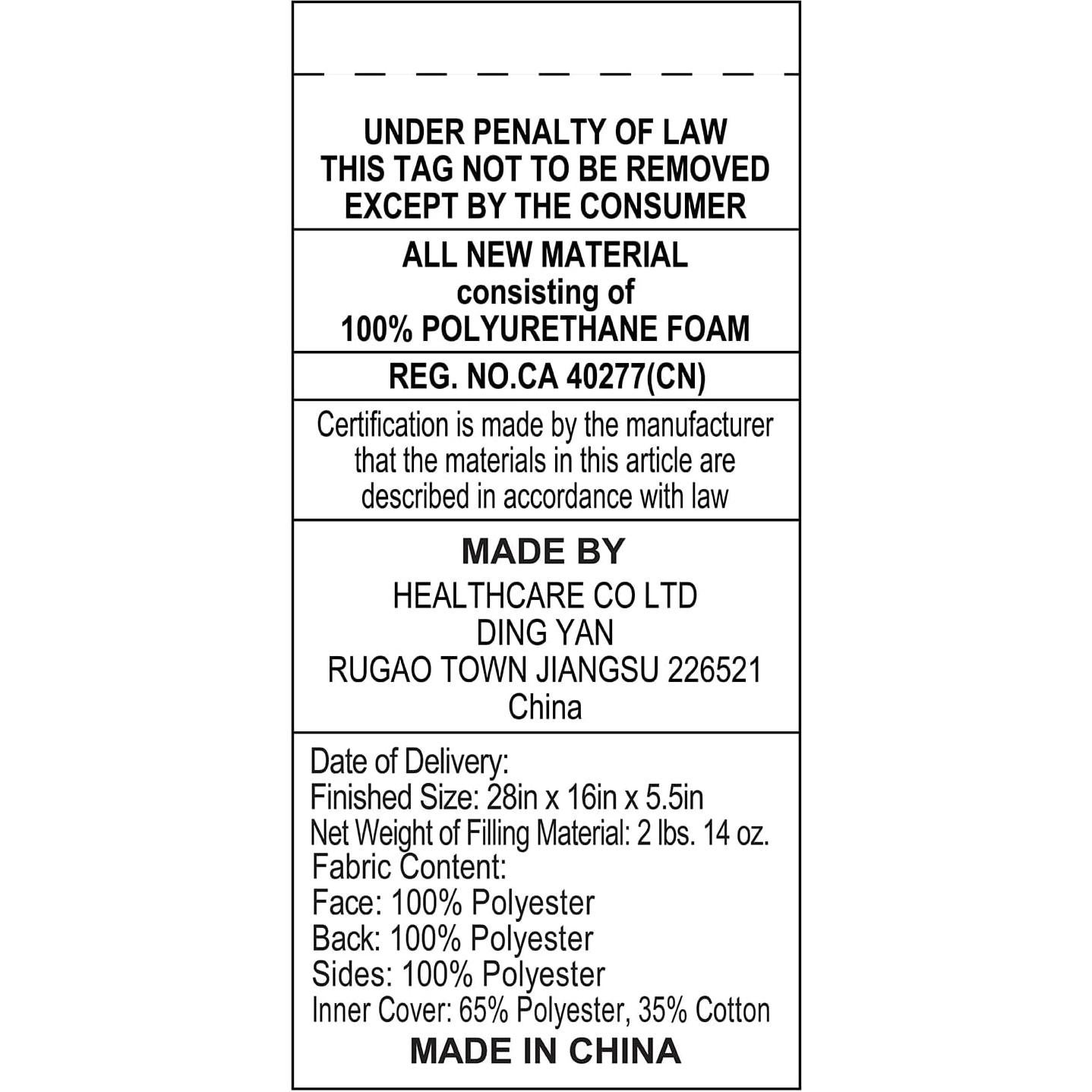 Almohadas de Espuma Viscoelástica BODIPEDIC Queen - 2 Pzas