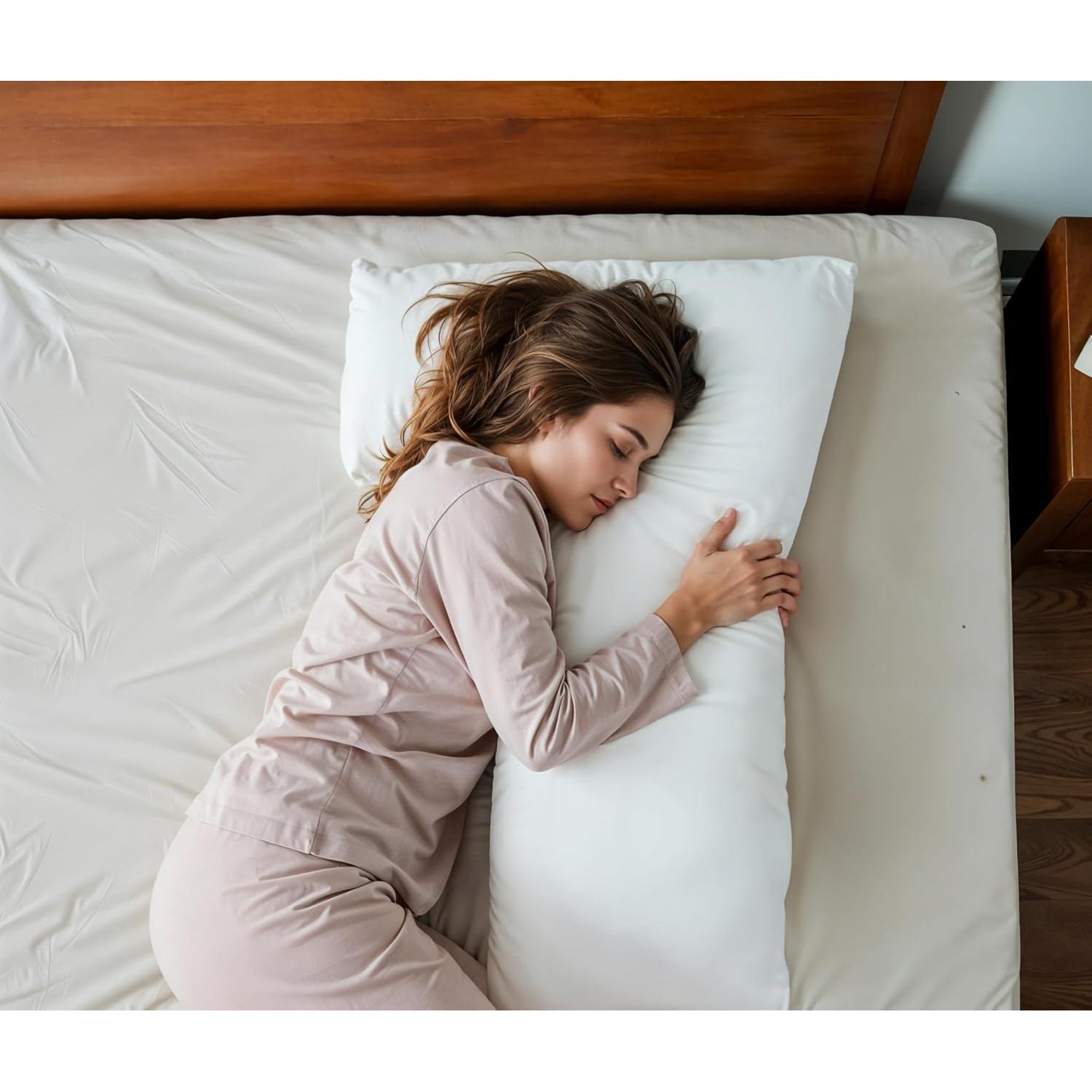 Almohada Corporal Ergonómica snuggL Grande para Embarazo