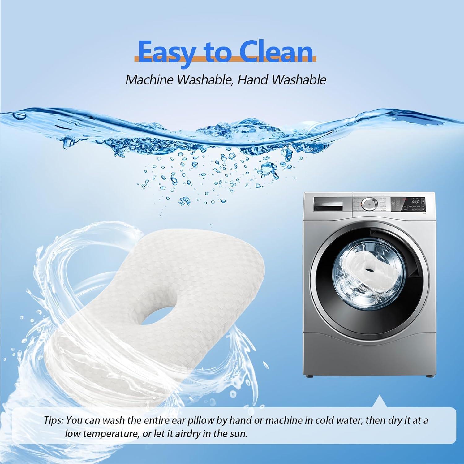 Almohada Swaycy para Alivio de Orejas - Ajustable 43.94x32 cm