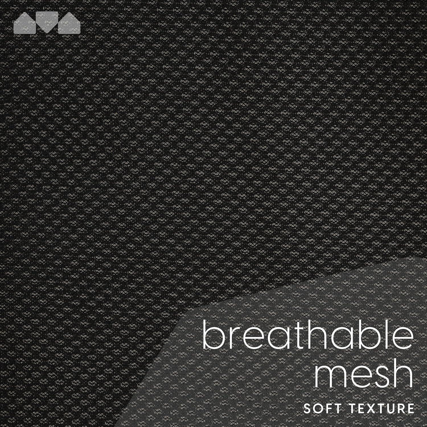 Cojín de Espuma Viscoelástica Milliard 45x40 cm Negro