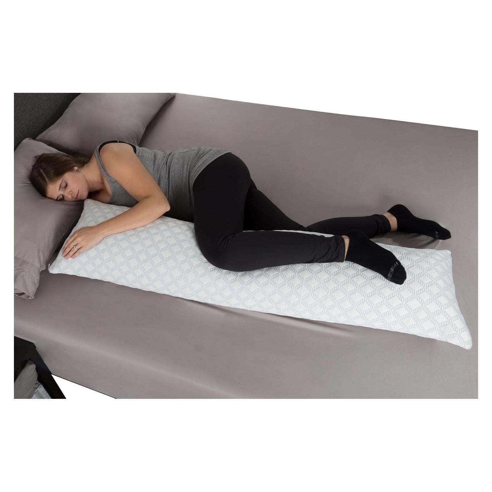 Almohada Corporal Viscoelástica Lavish Home 127x36 cm