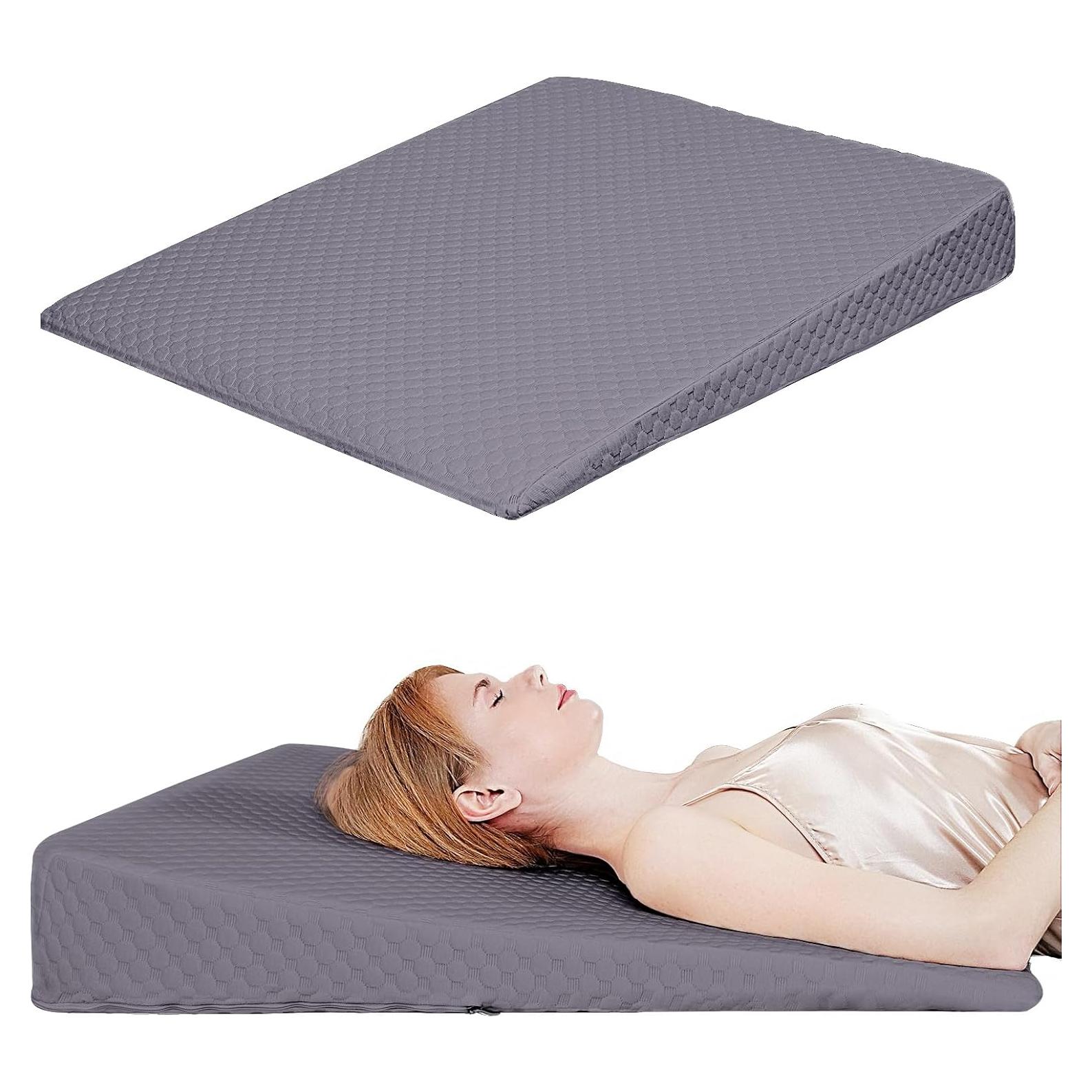 Cojín en cuña VADSBO 12,7 cm gris ergonómico