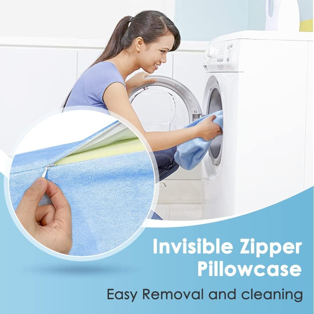 Cojín en cuña NEPPT para dormir de lado, soporte lumbar