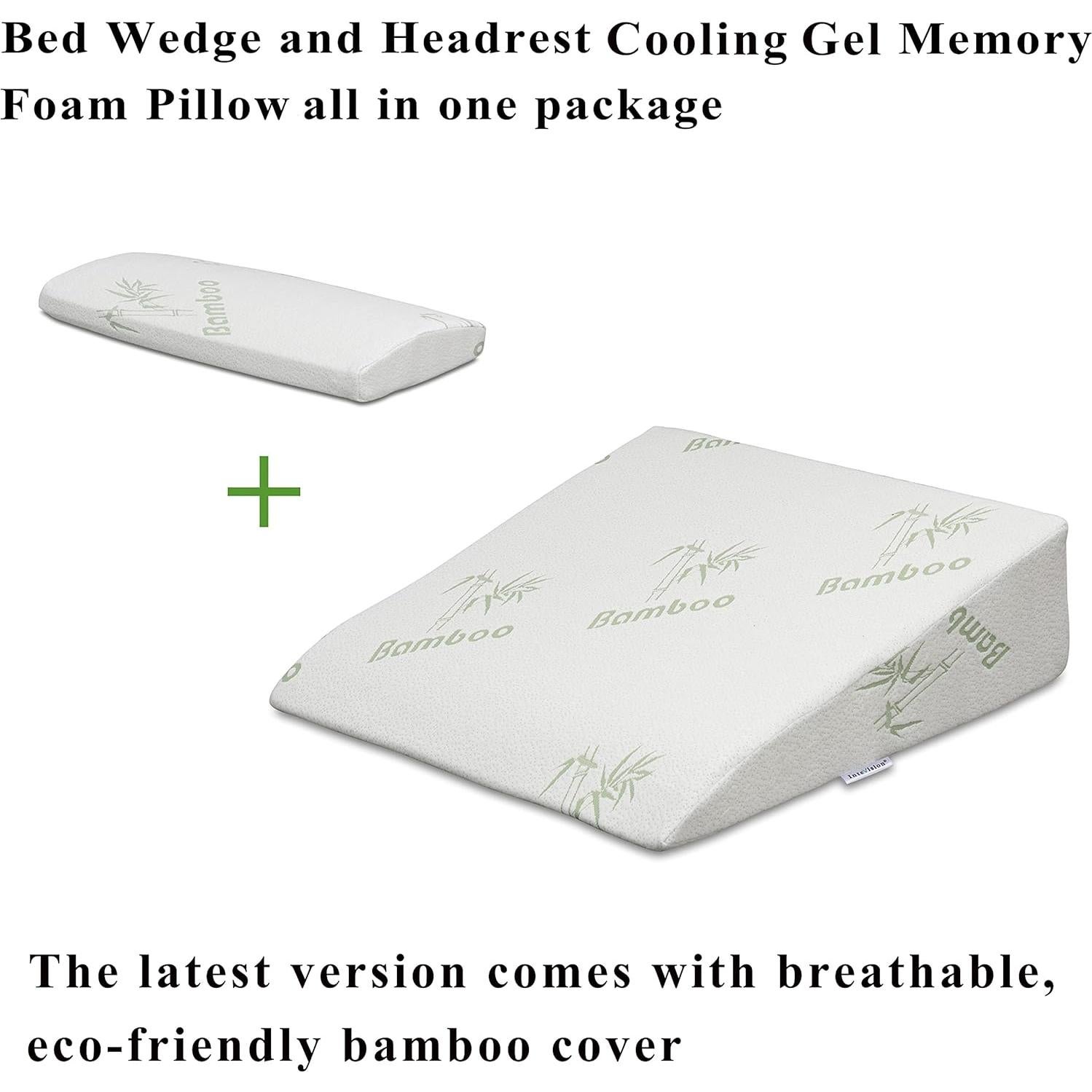 Cojín en Cuña InteVision Espuma Viscoelástica 65x63.5x19cm