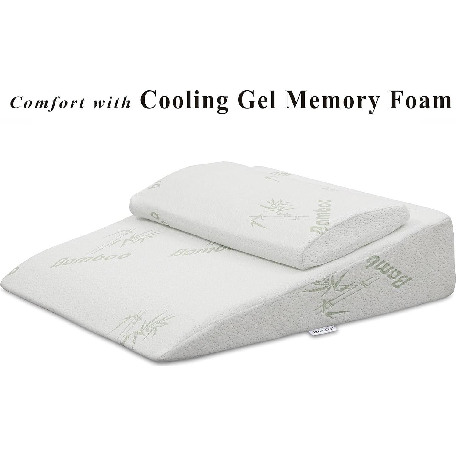 Cojín en Cuña InteVision Espuma Viscoelástica 65x63.5x19cm