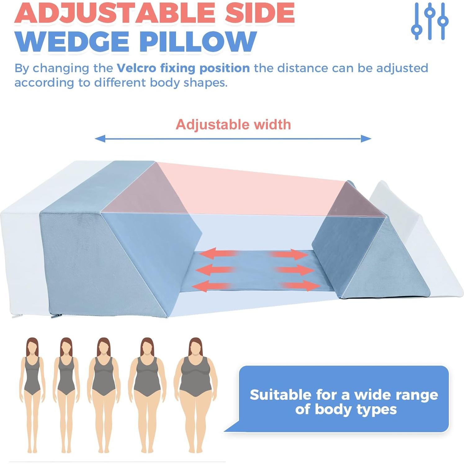 Cojín de Posicionamiento para Dormir de Lado JFNoraiva