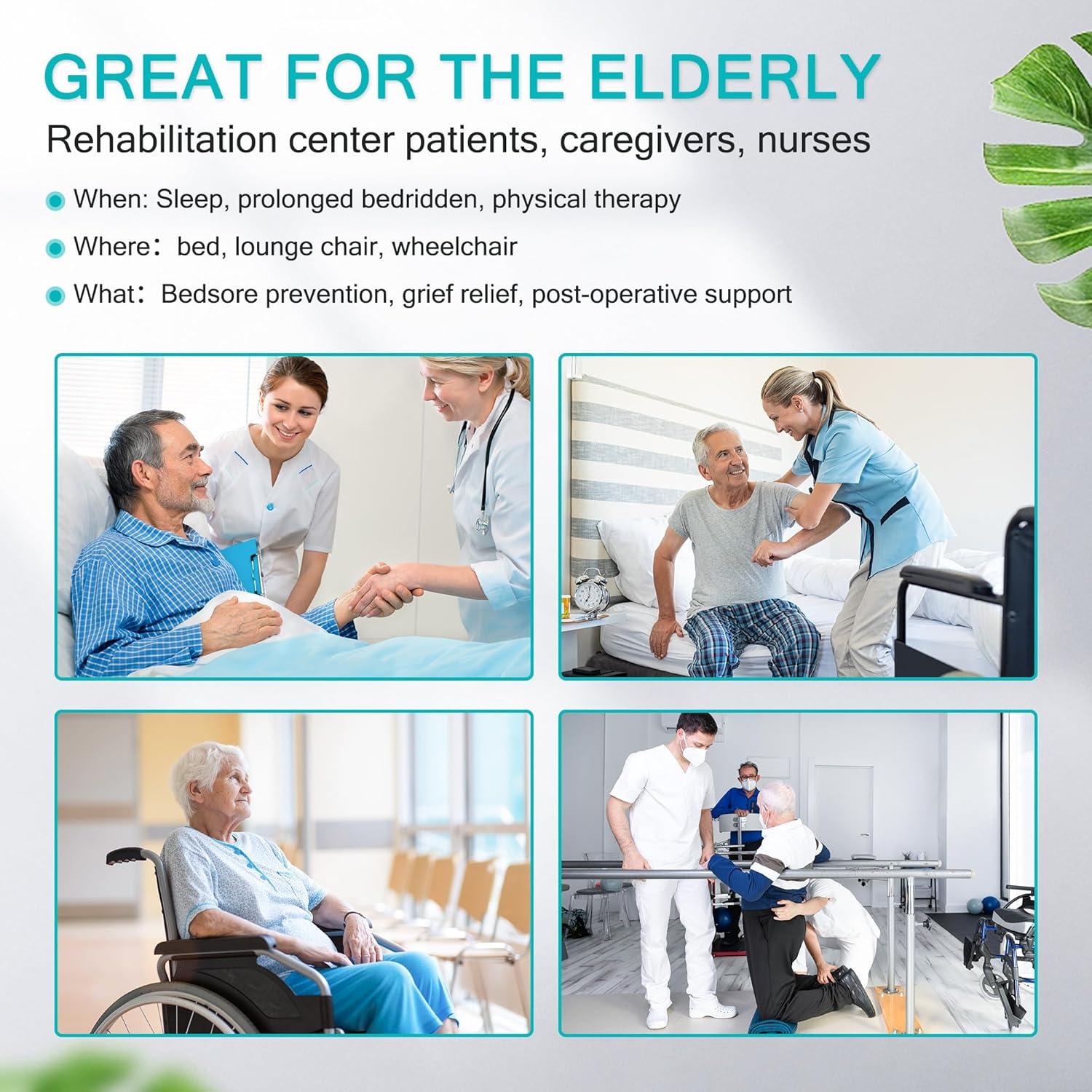 Almohada en Cuña 3 en 1 Fewener para Alivio Espalda