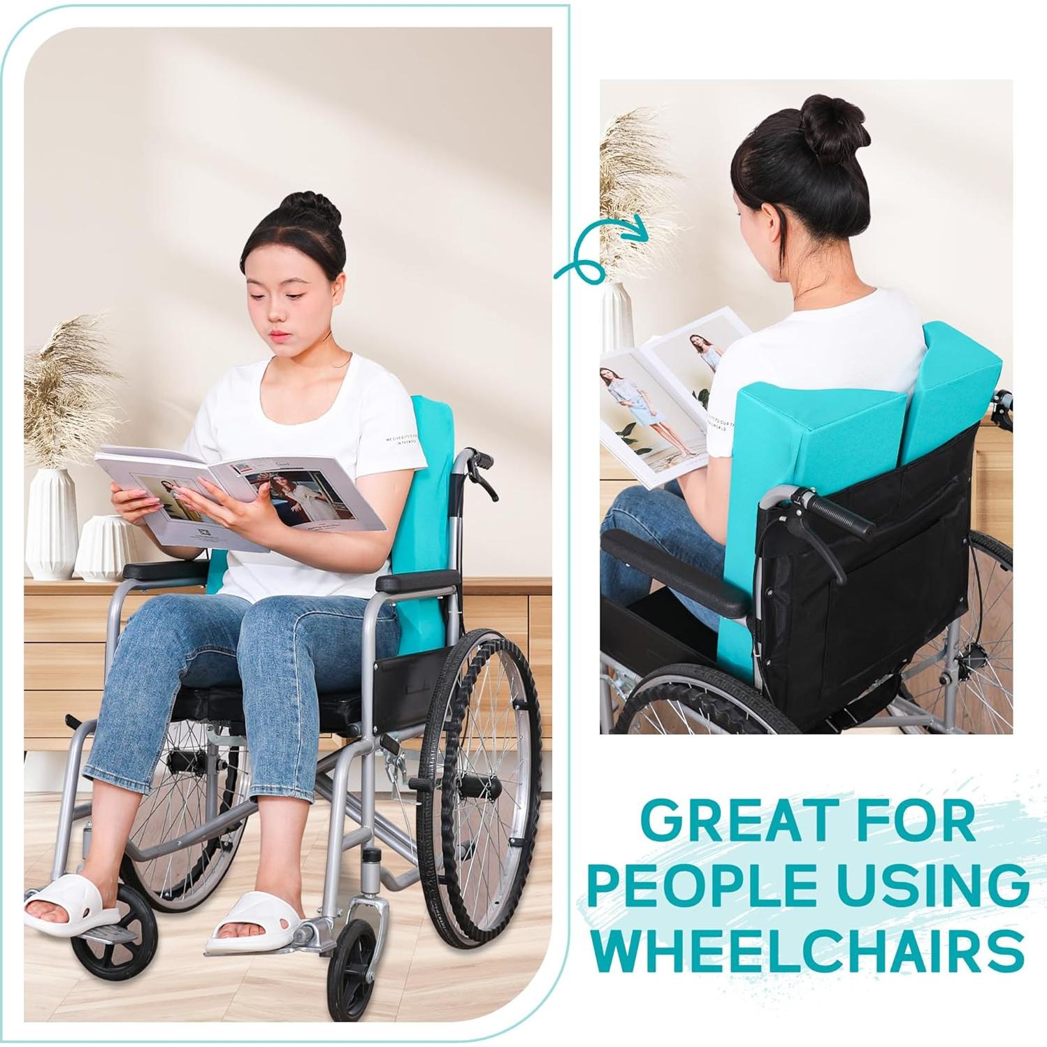 Almohada en Cuña 3 en 1 Fewener para Alivio Espalda