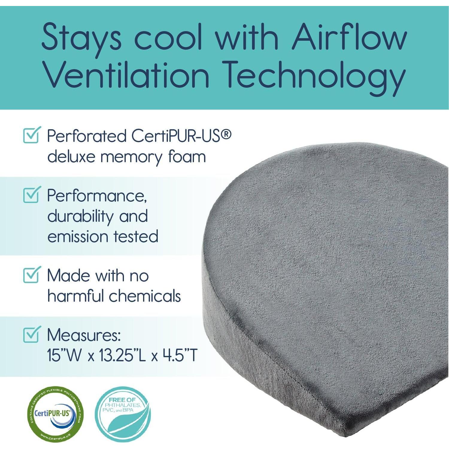 Almohada Wedge Hiccapop para Embarazo Espuma Viscoelástica