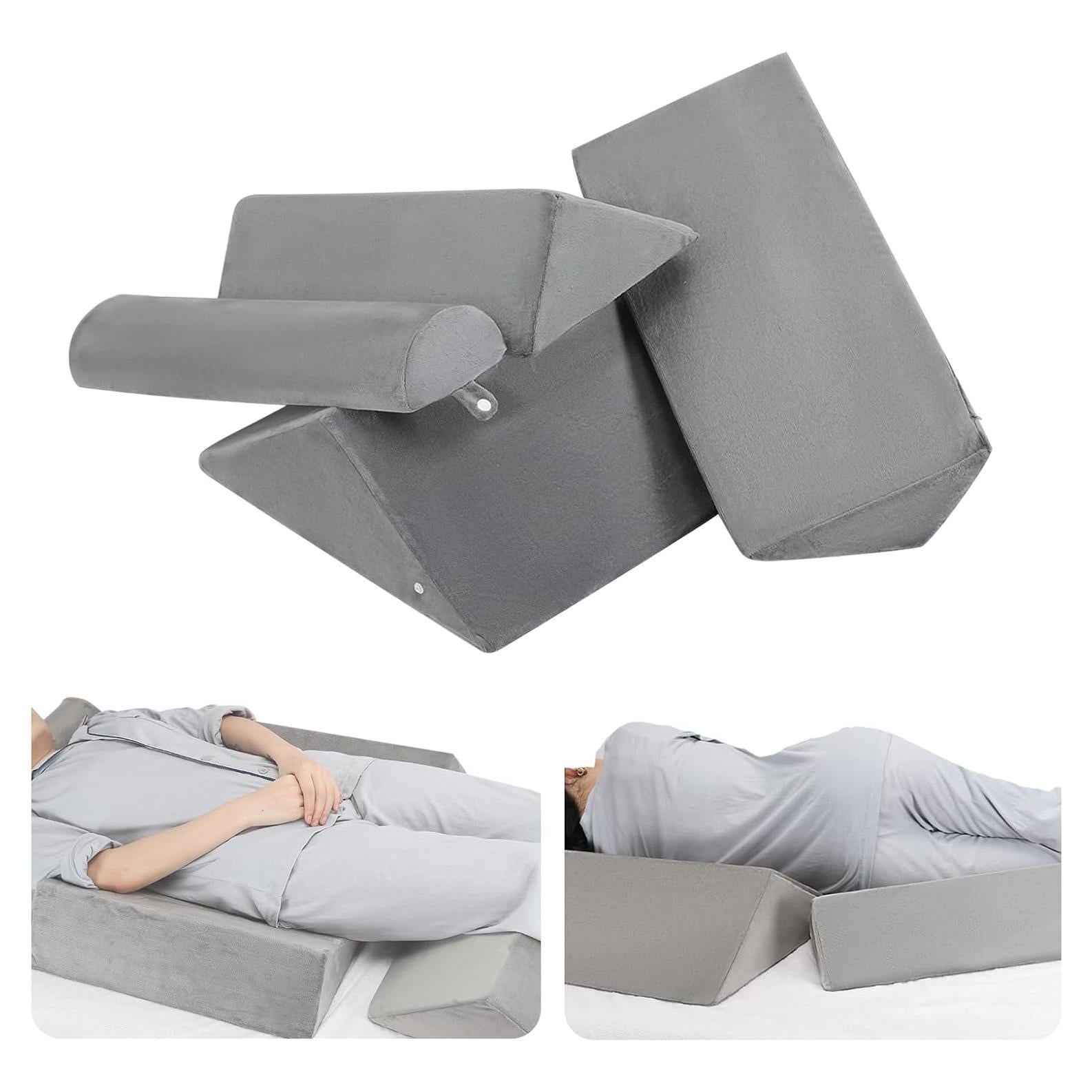 Cojines en Cuña Jacobable 4 en 1 para Posicionamiento Corporal