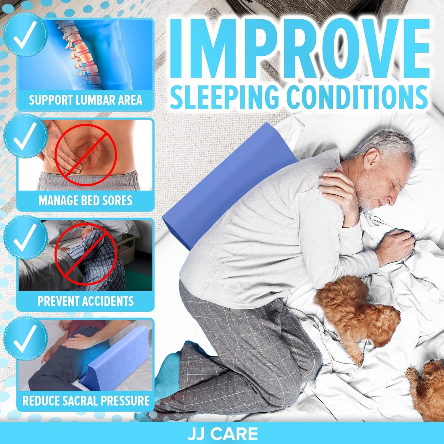 Almohada Cuña de Posicionamiento JJ CARE 60 cm Espuma Densa