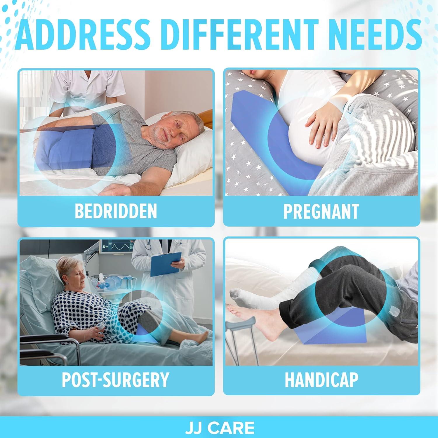 Almohada Cuña de Posicionamiento JJ CARE 60 cm Espuma Densa