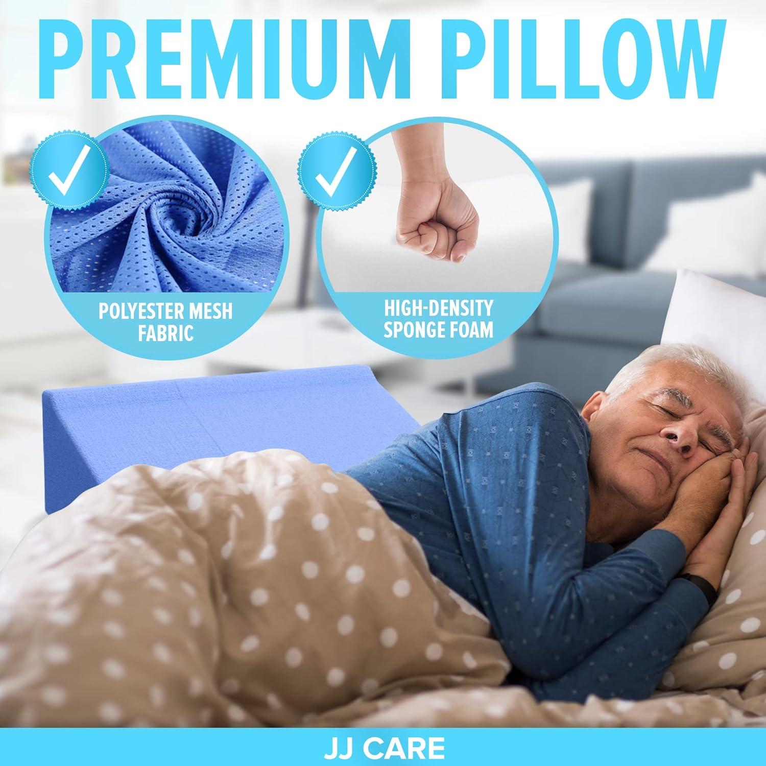 Almohada Cuña de Posicionamiento JJ CARE 60 cm Espuma Densa