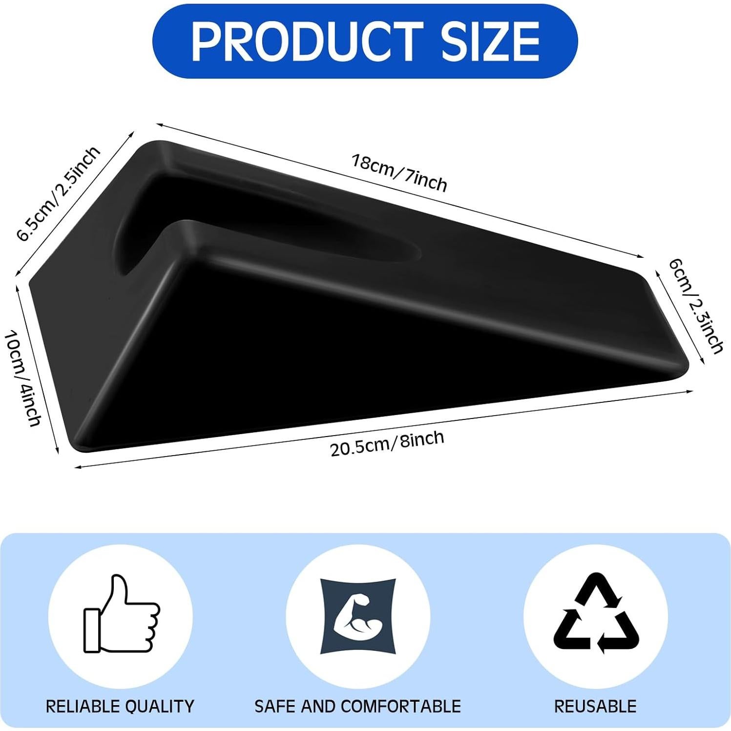 Cuña de Movilización Suzile Silicona Antideslizante 20x10.4cm