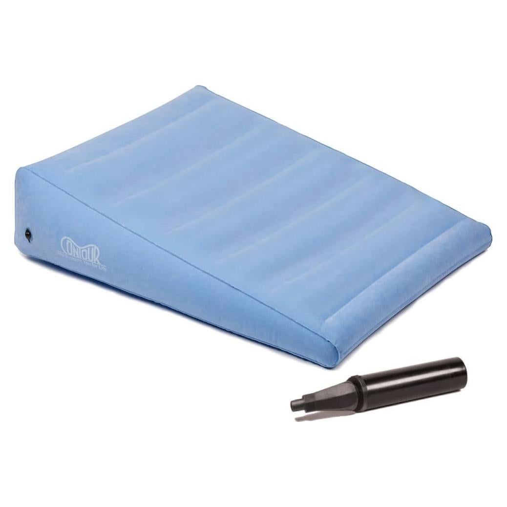 Cojín de cuña inflable Contour 32x24x7 cm soporte lumbar