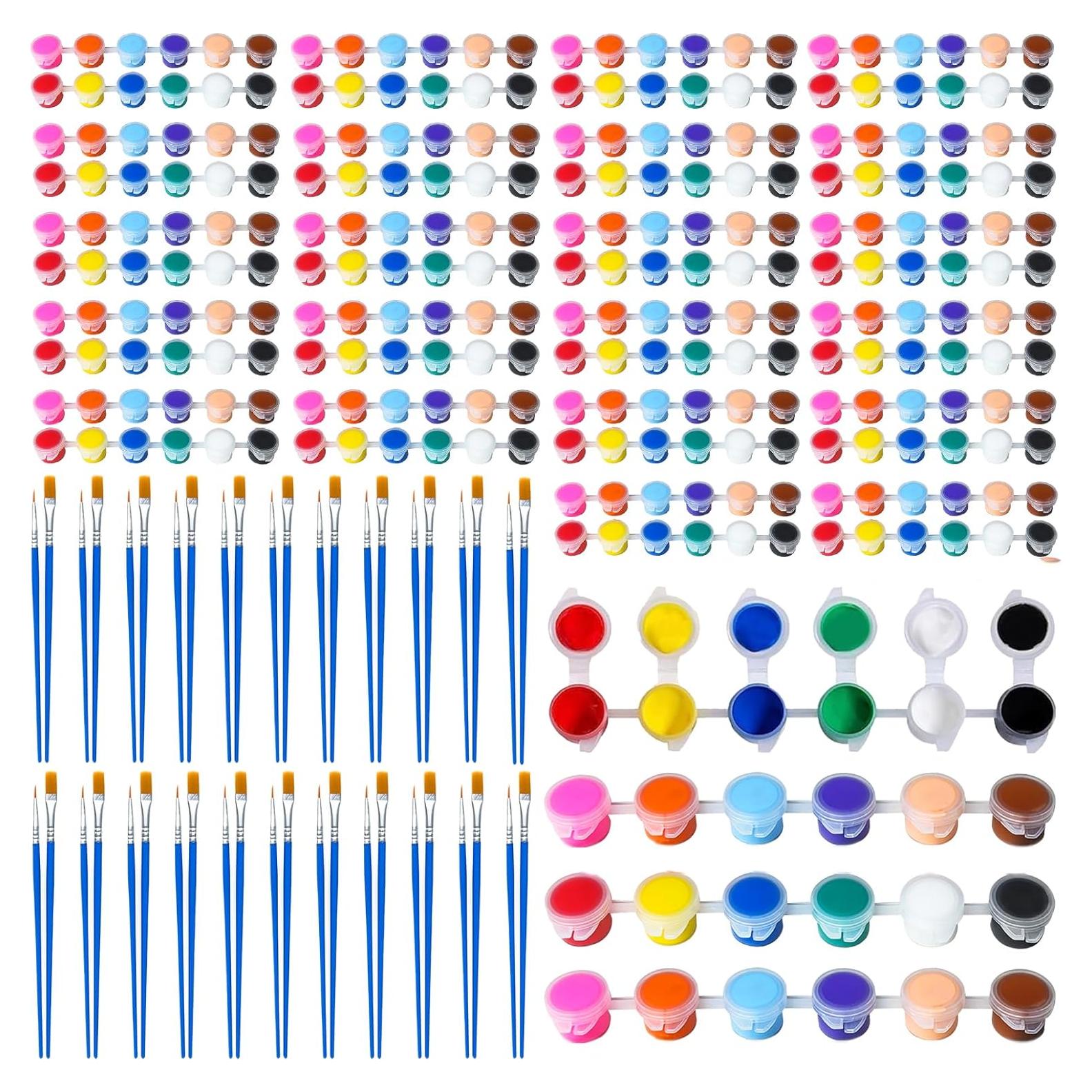 Set de Pintura Acrílica EIRUOKIGA 25 Paquetes 12 Colores