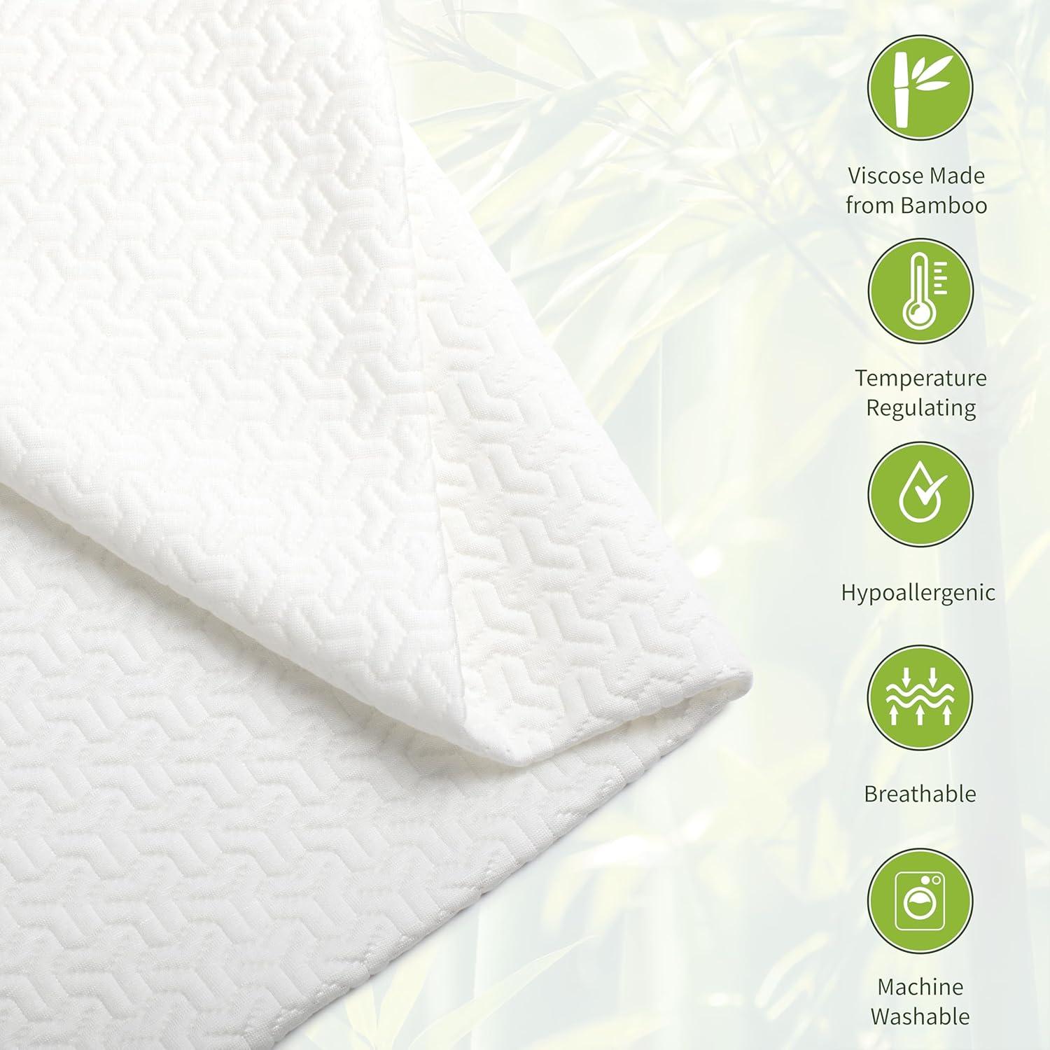 Funda de Almohada en Cuña MEOVEN 61x53x20 cm Hipoalergénica