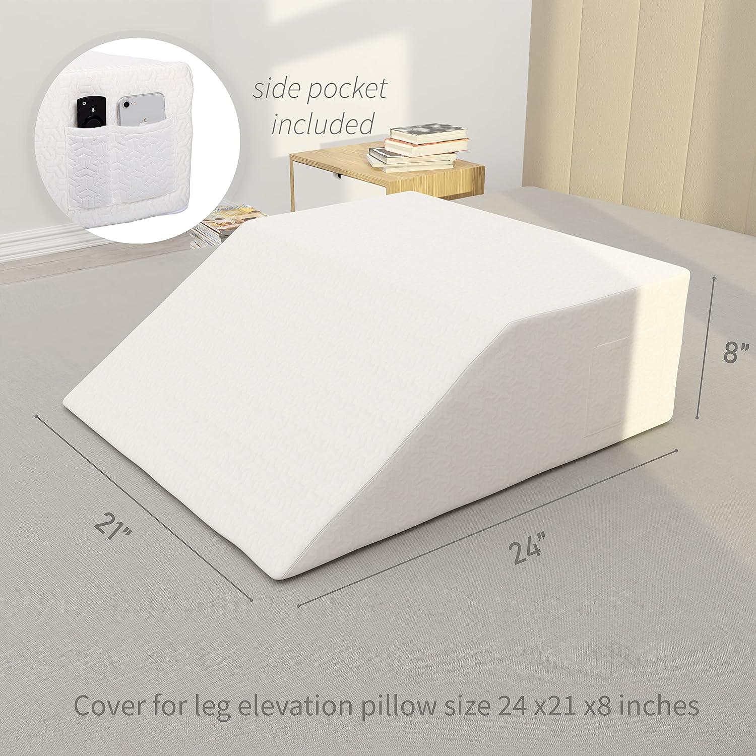 Funda de Almohada en Cuña MEOVEN 61x53x20 cm Hipoalergénica