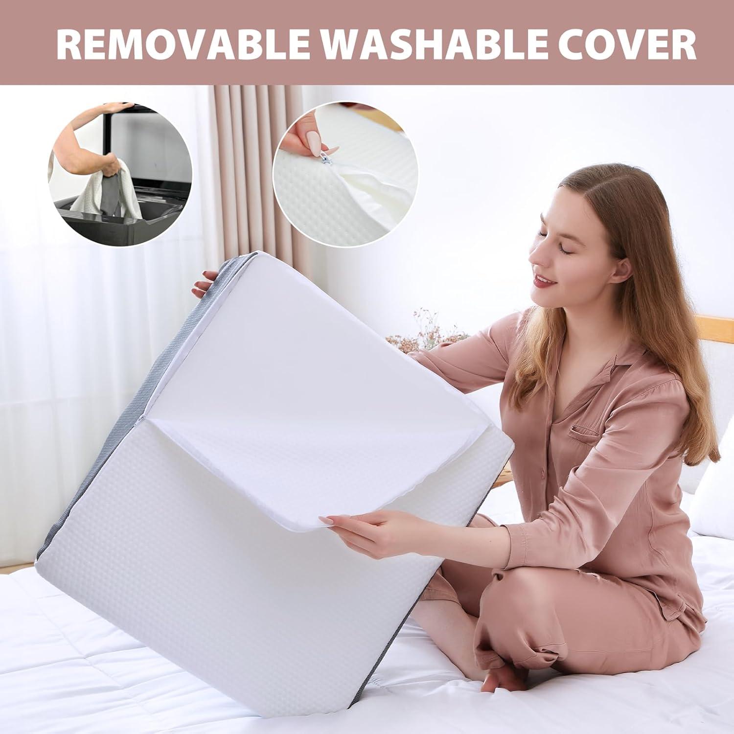 Almohada Elevada para Piernas Touchutopia - Espuma Viscoelástica