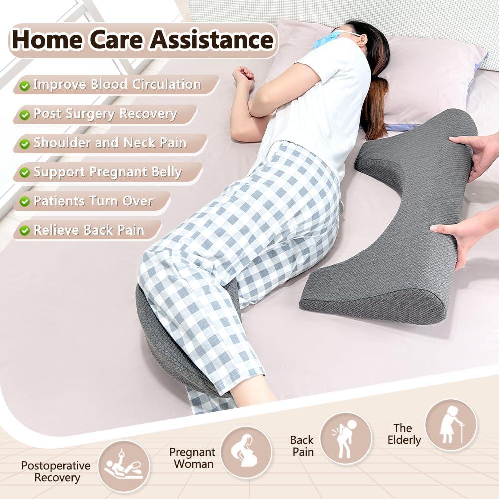 Almohada Cuña Ergonomica KAAMOS para Dormir de Lado