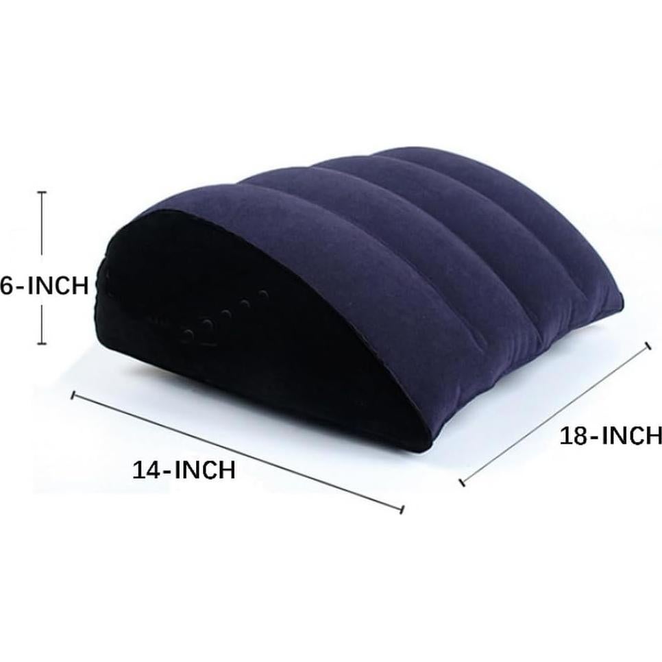 Cojín Inflable Aolowewin Forma de Panes para Viajar