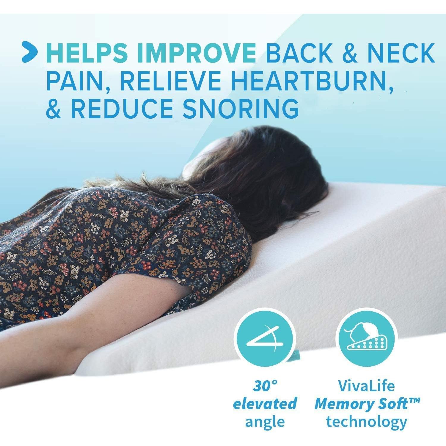 Cojín en Cuña Refrigerante VivaLife 63.5x61x25.4 cm