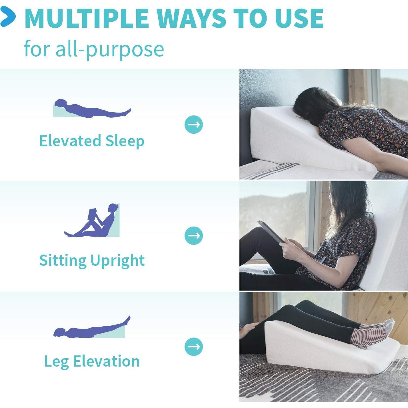 Cojín en Cuña Refrigerante VivaLife 63.5x61x25.4 cm