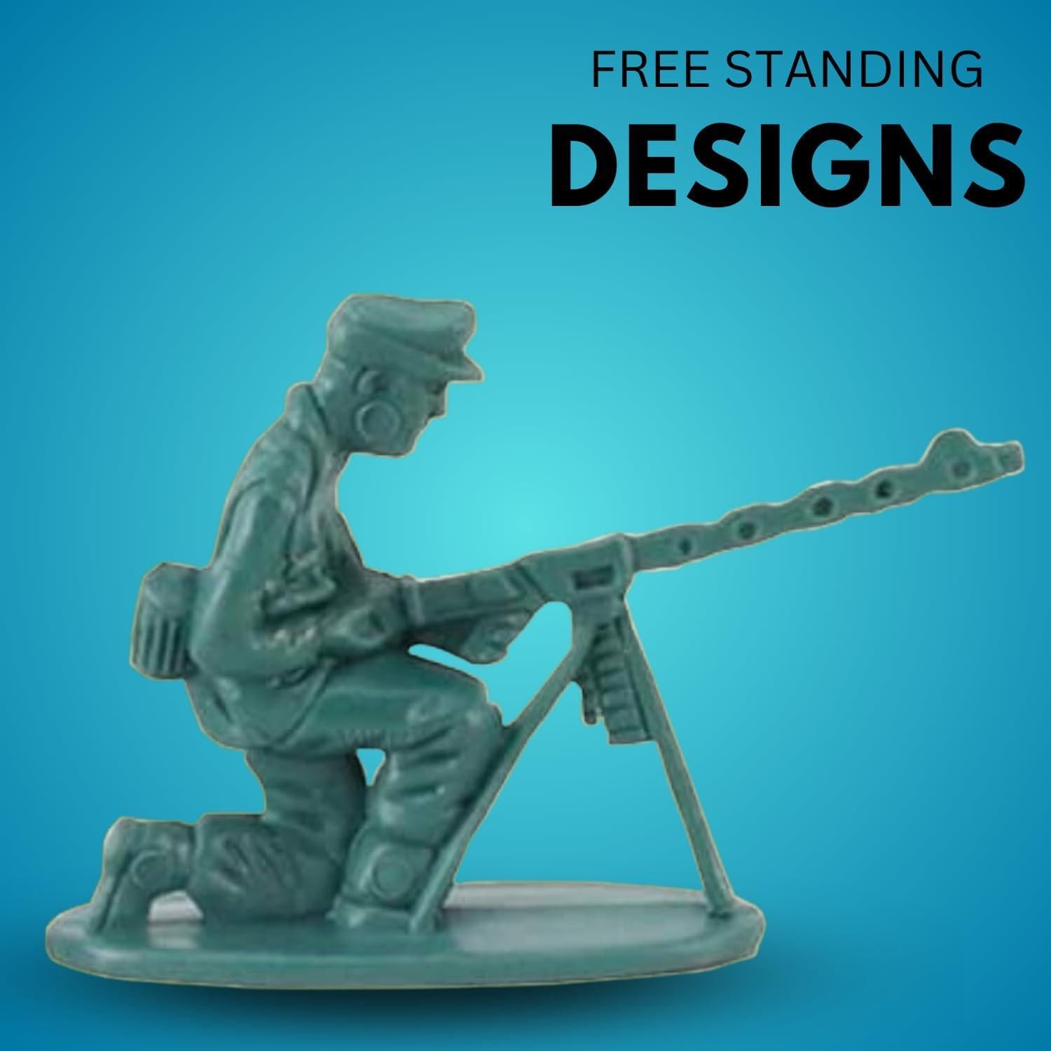 Set de 200 Soldados de Juguete Liberty Imports - Segunda Guerra Mundial