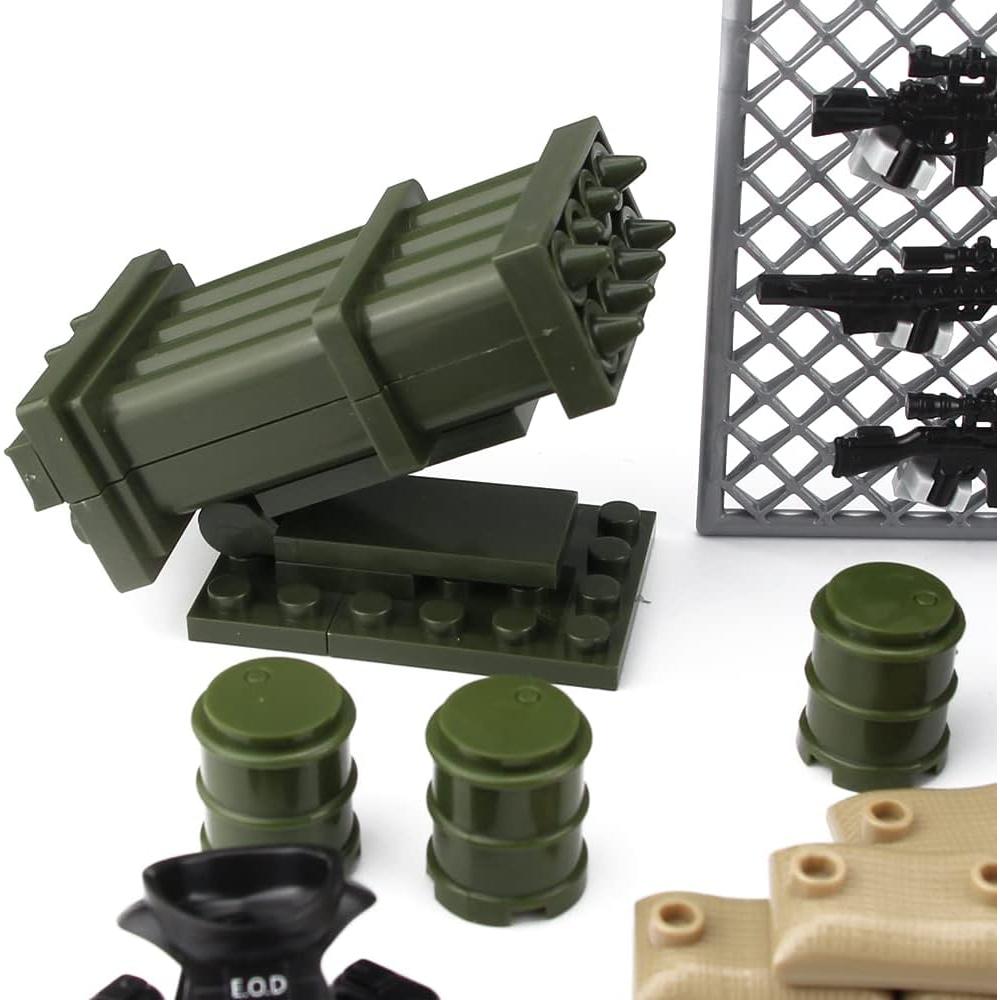 Set de Armas Militares Feleph para Figuras 4+ SWAT