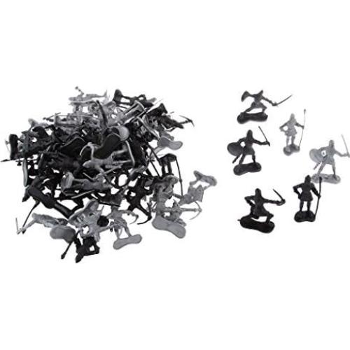 60 Figuras de Guerreros Medievales MARBOL - Juguete Soldados