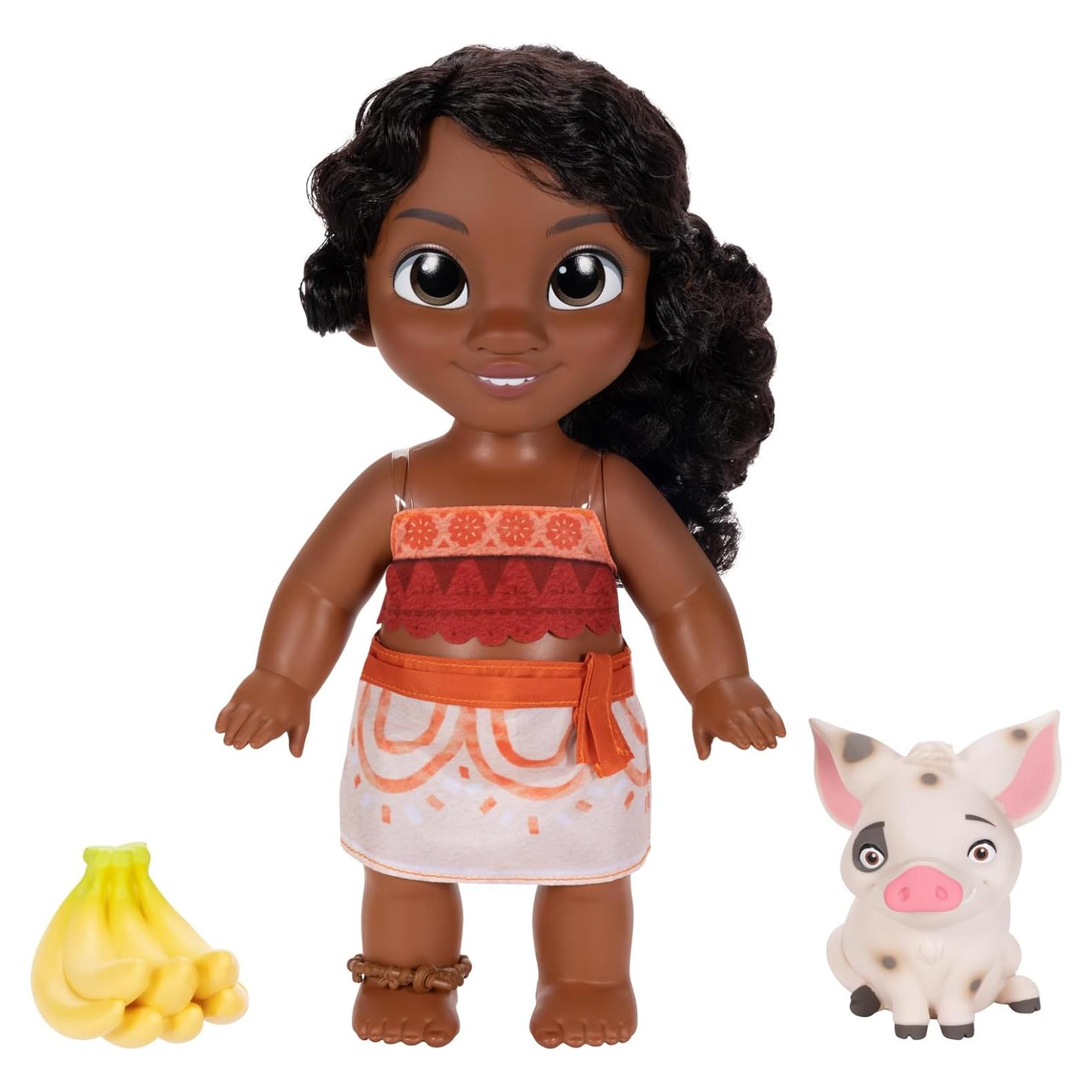 Muñeca Disney Moana 2 Simea con Pua 27,94 cm - Set de Juego