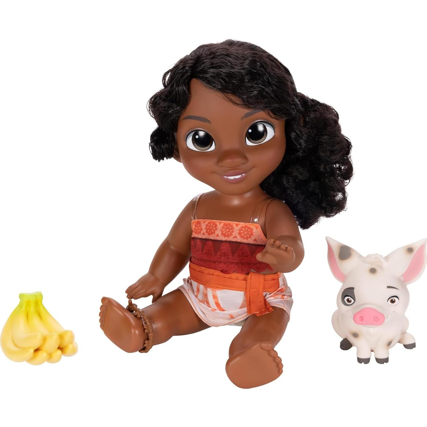 Muñeca Disney Moana 2 Simea con Pua 27,94 cm - Set de Juego