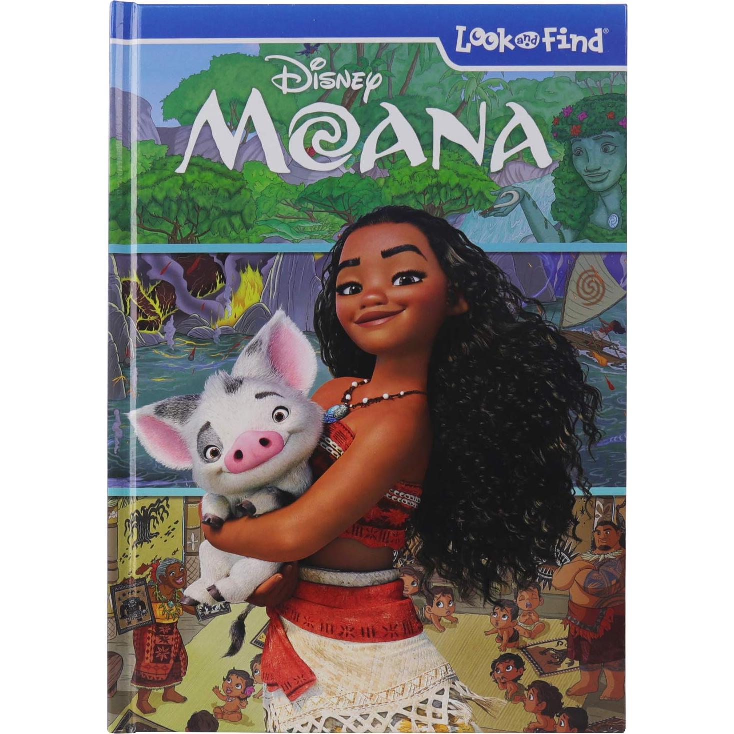 Disney Moana Look and Find Activity Book - PI Kids