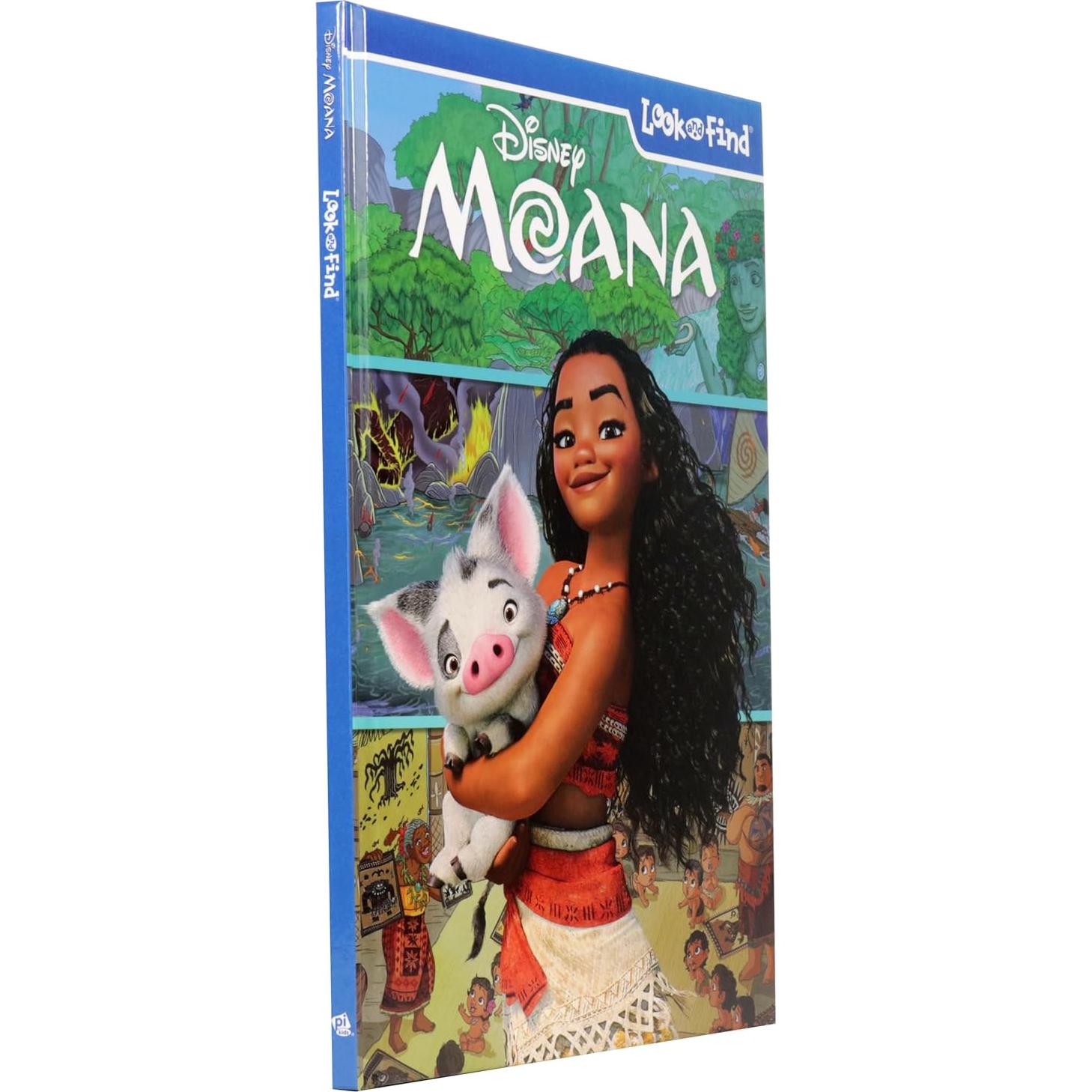 Disney Moana Look and Find Activity Book - PI Kids